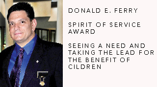 donald e ferry jr. spirit of service award